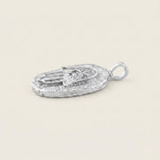 Eternal Vision in Your Palm Silver Charm - Kensho Heirlooms